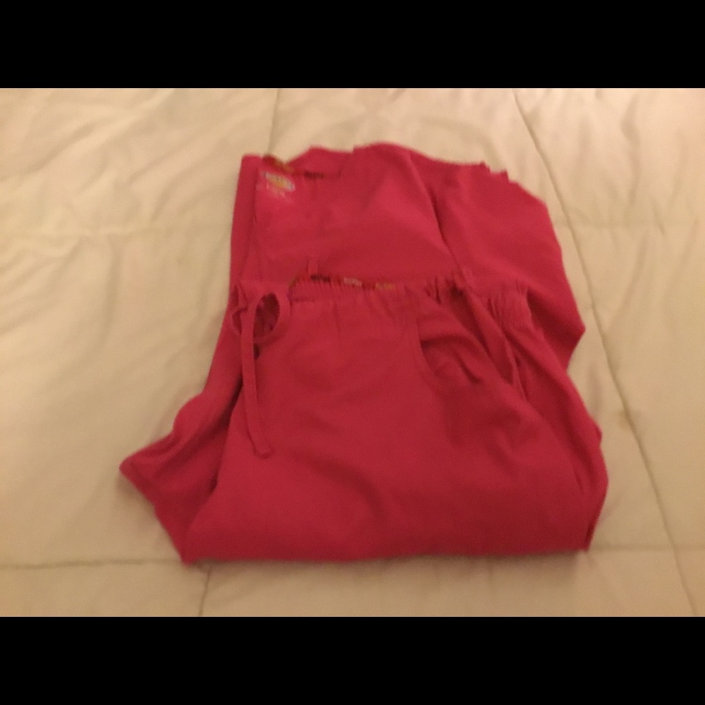 Pink Uniform  SET Top and Pants sold